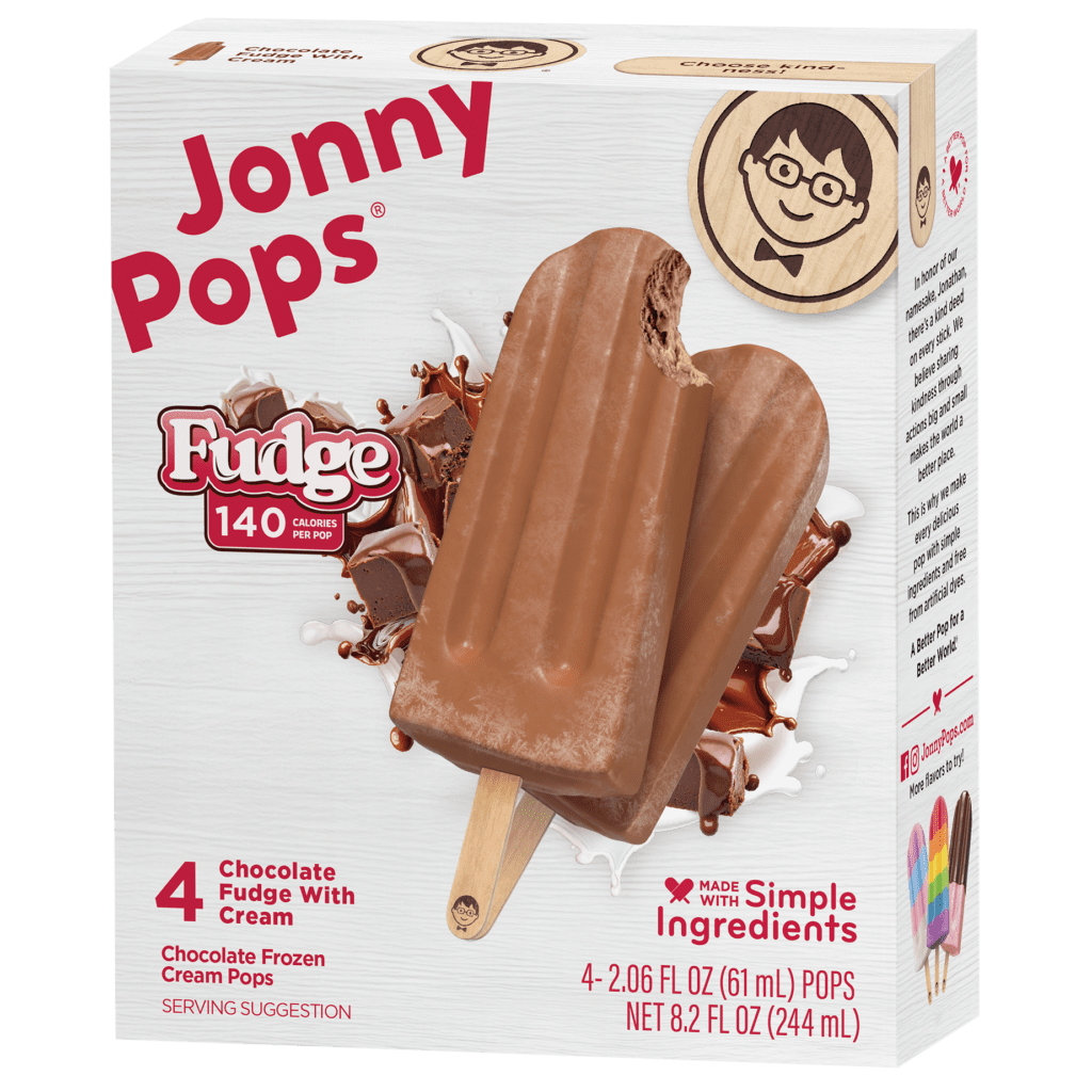 jonny Chocolate Fudge With Cream Cream Pops | JonnyPops