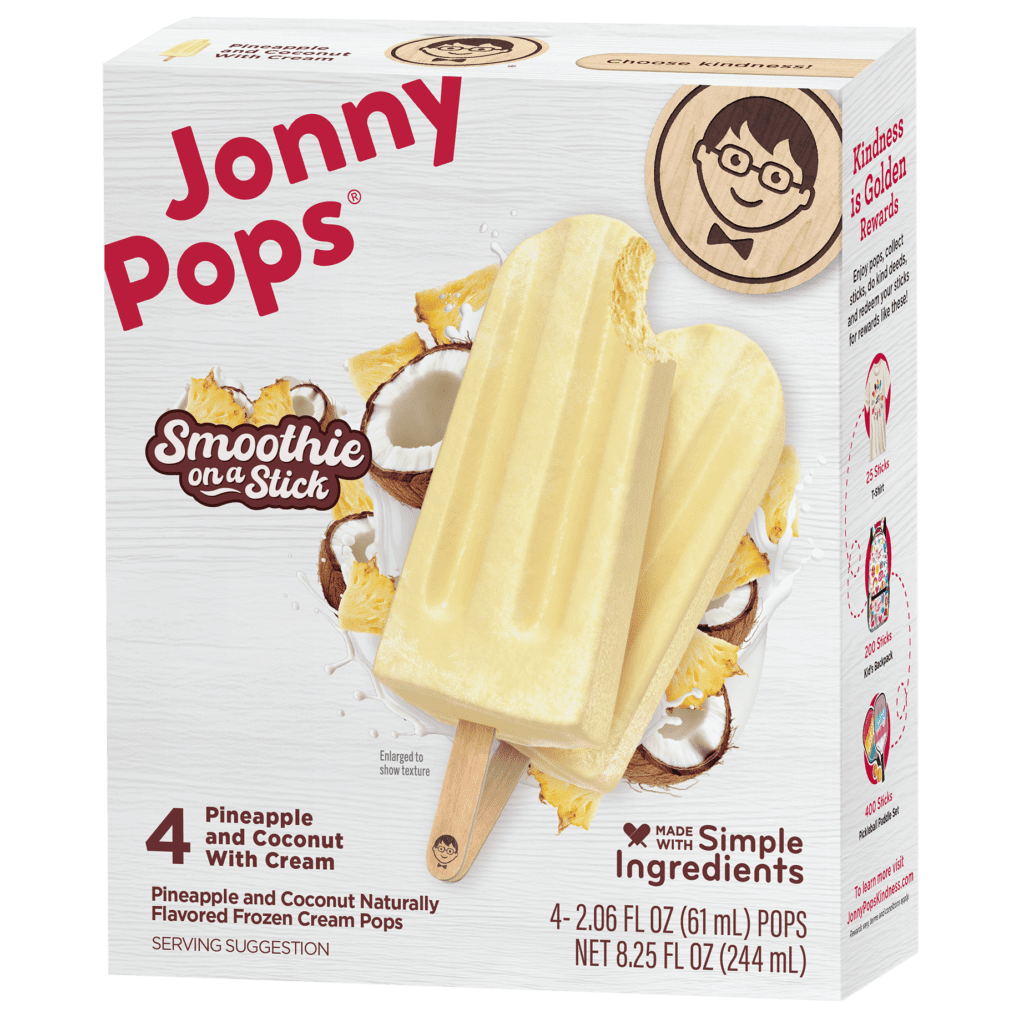 Pineapple and Coconut With Cream | JonnyPops