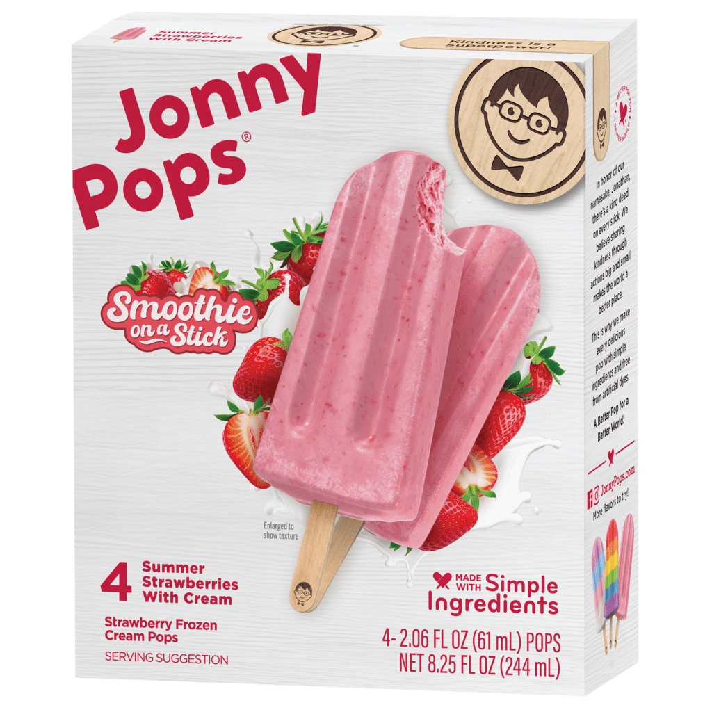Summer Strawberries With Cream | JonnyPops