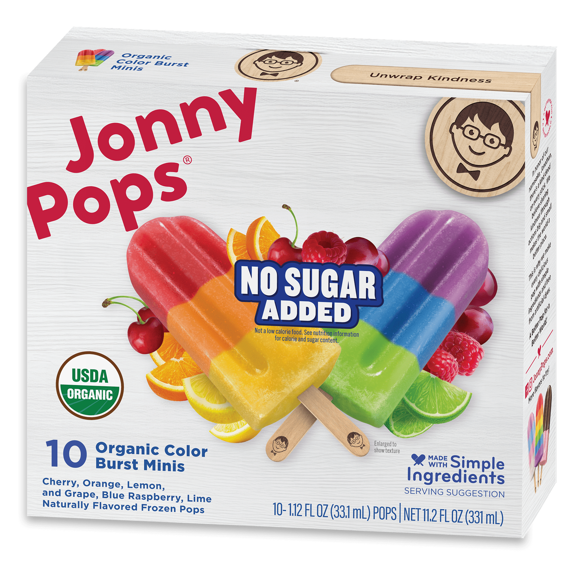 Organic Color Burst Minis