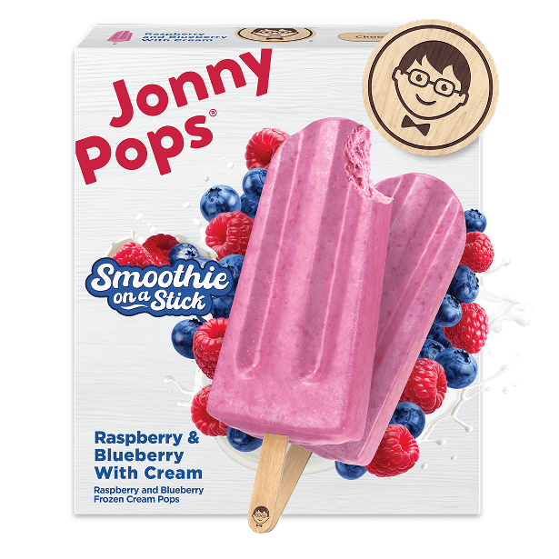 Raspberry and Blueberry With Cream