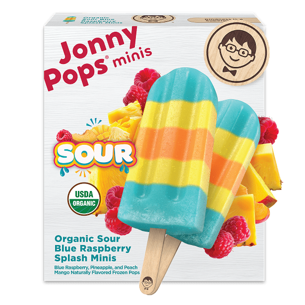 Organic Sour Blue Raspberry Splash Minis