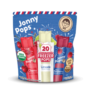 Organic Red, White & Blue Freezer Pops​