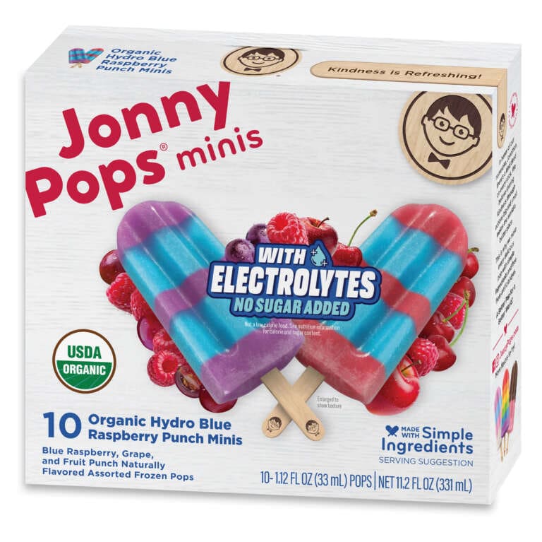 Organic Enchanted Fruit Punch Unicorn Twist Pops | JonnyPops