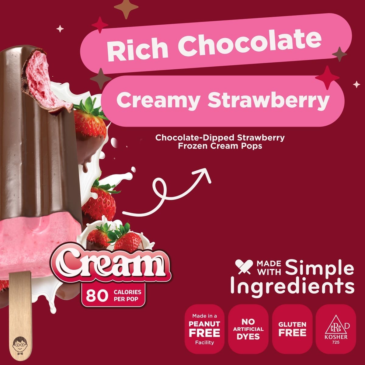 Chocolate-Dipped Strawberry Cream Minis - Image 3