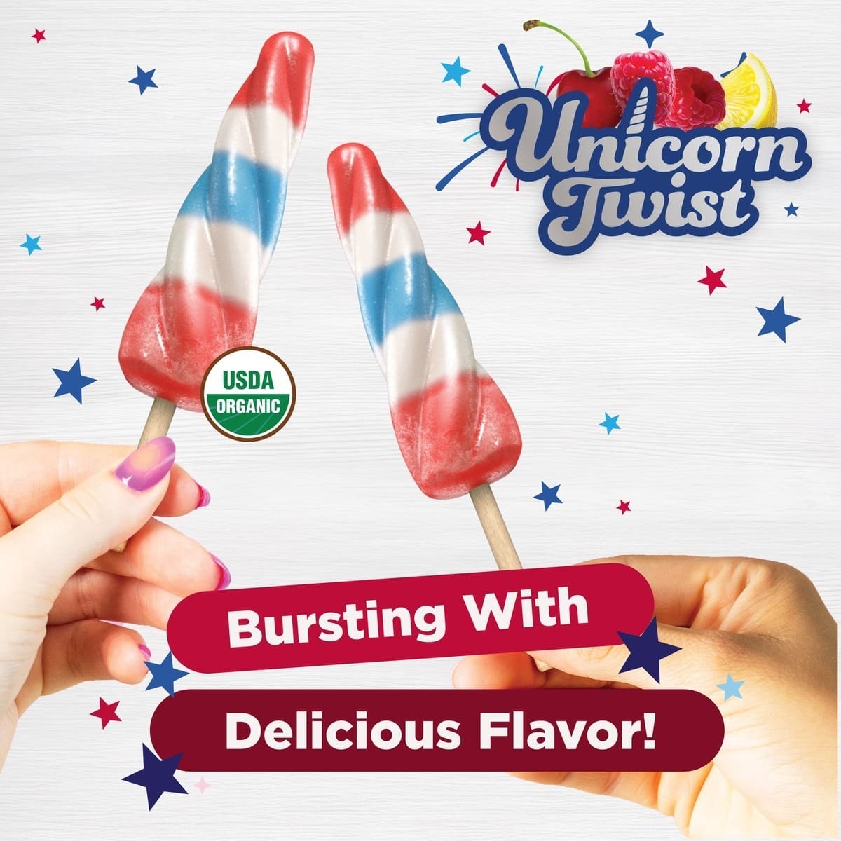 Organic Red, White & Blue Twist - Image 5