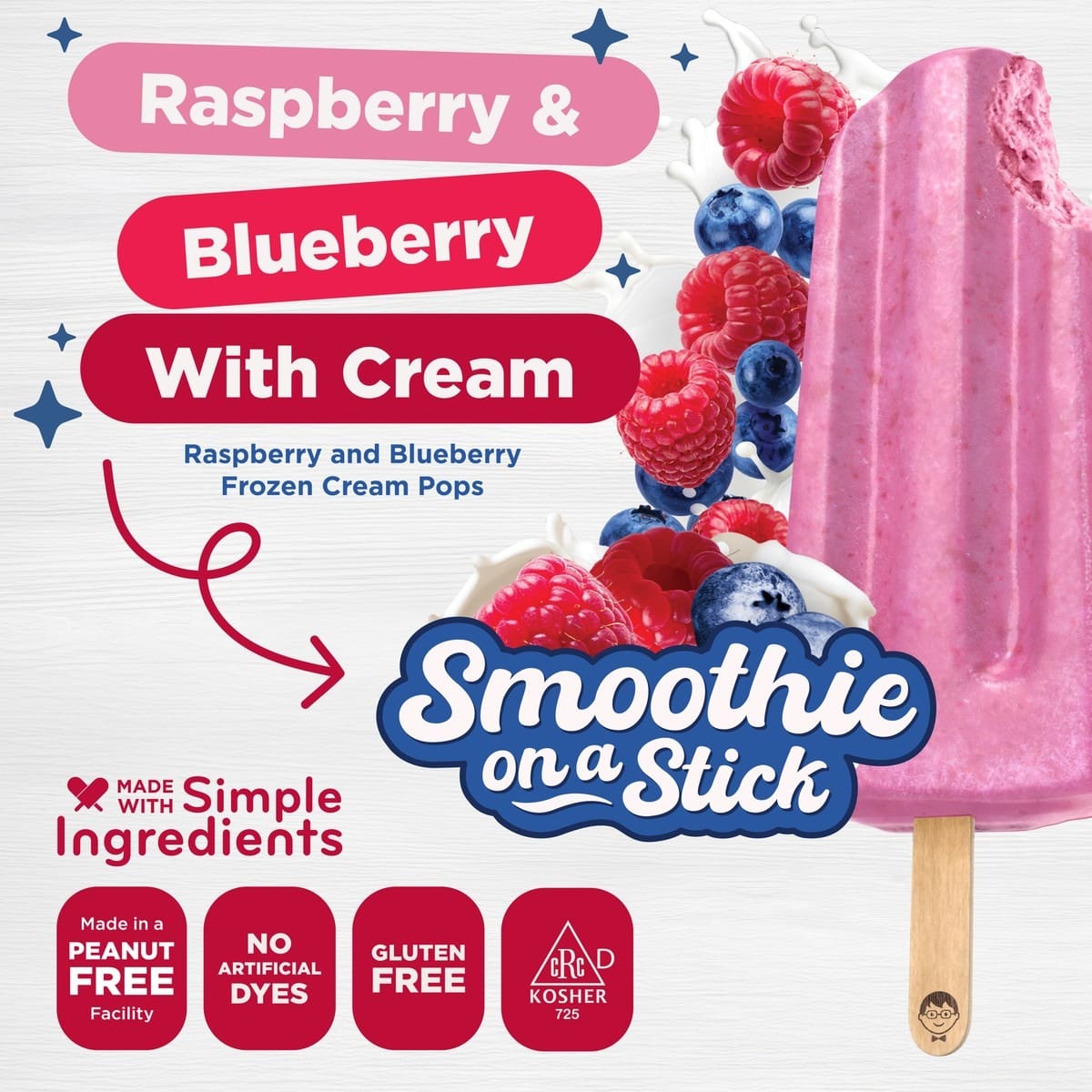 Raspberry and Blueberry With Cream - Image 3