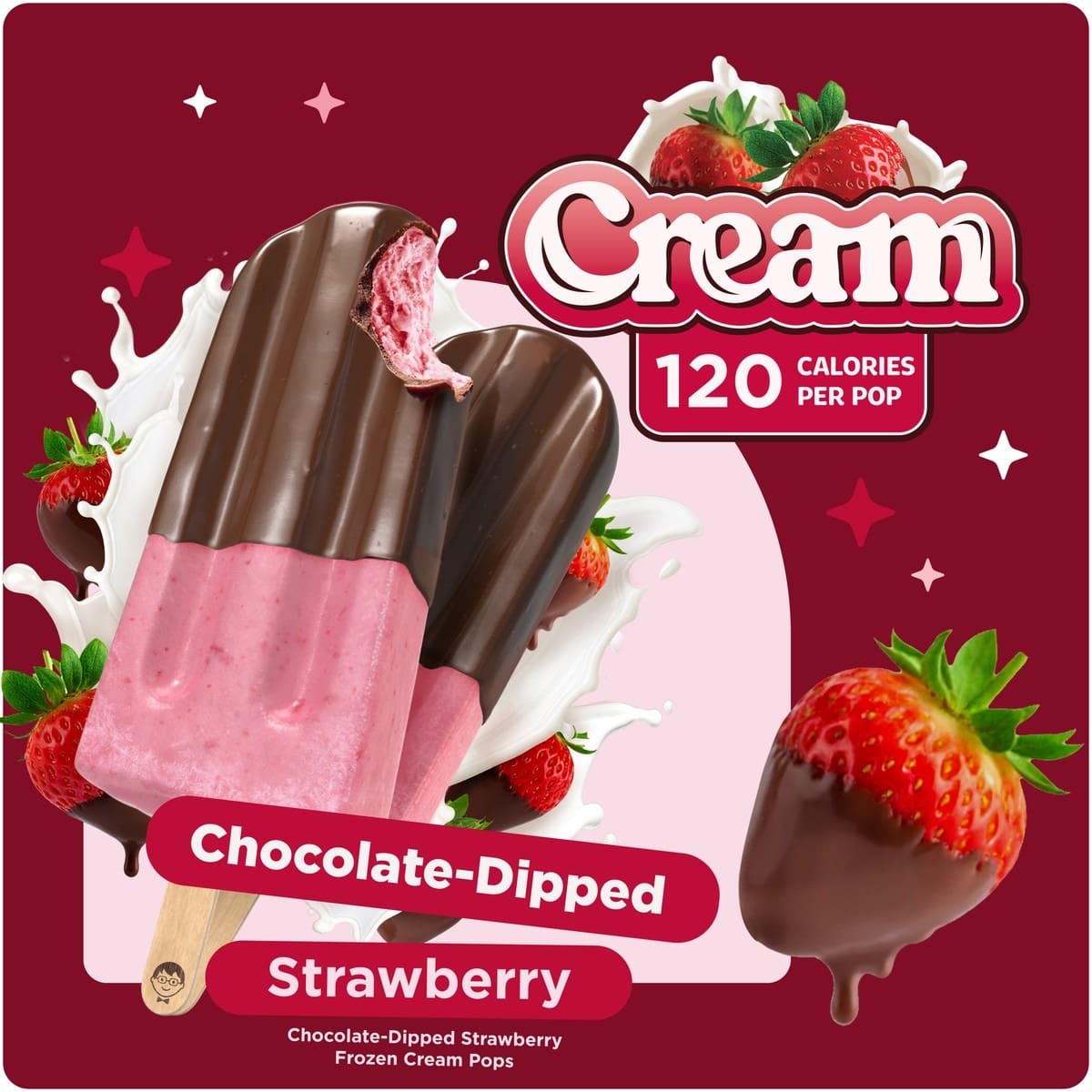 Chocolate-Dipped Strawberry With Cream - Image 5