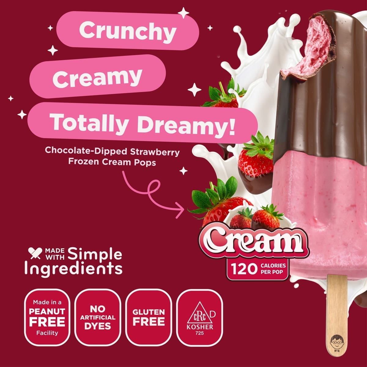 Chocolate-Dipped Strawberry With Cream - Image 3